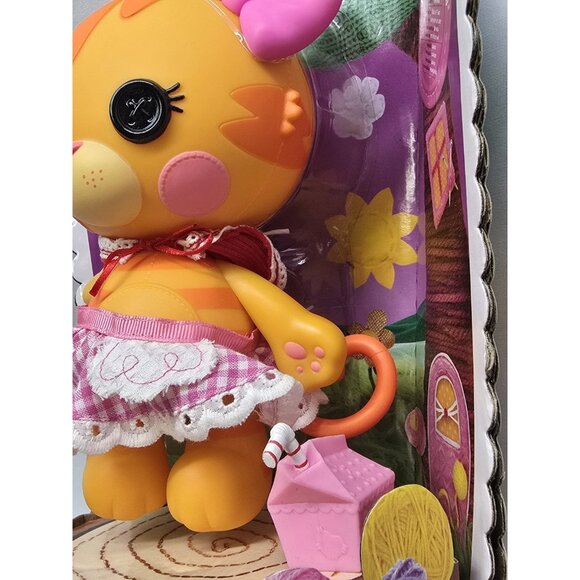 RARE NEW Lalaloopsy PURRTY KITTEN PAWS Orange Jointed Cat PET PALS - Picture 5 of 16